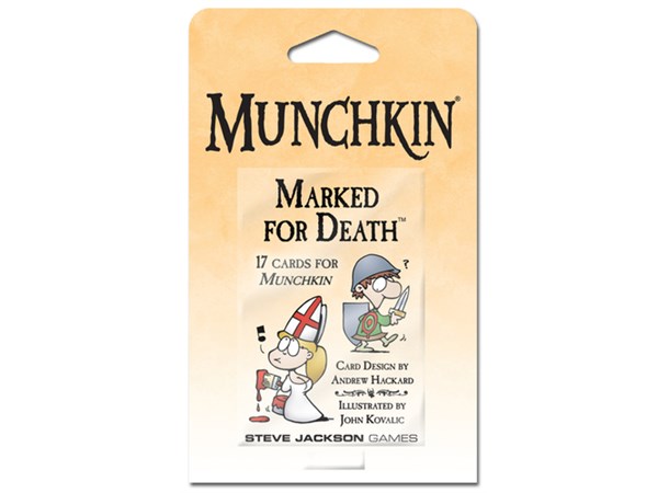 Munchkin Marked for Death 2nd Ed Booster 17 nya kort till Munchkin 